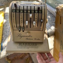 Antique Paymaster Ribbon Writer  Series 8000