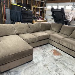 Brown Sectional Couch