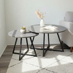 Coffee Table set of 2 Side Table 
