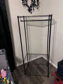 Clothing garment rack
