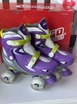Chicago Girls Training Skate Skates Youth Size Purple Size 1-4 Adjustable. New