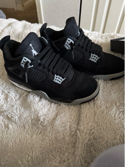 Air Jordan 4 Se black canvas size9