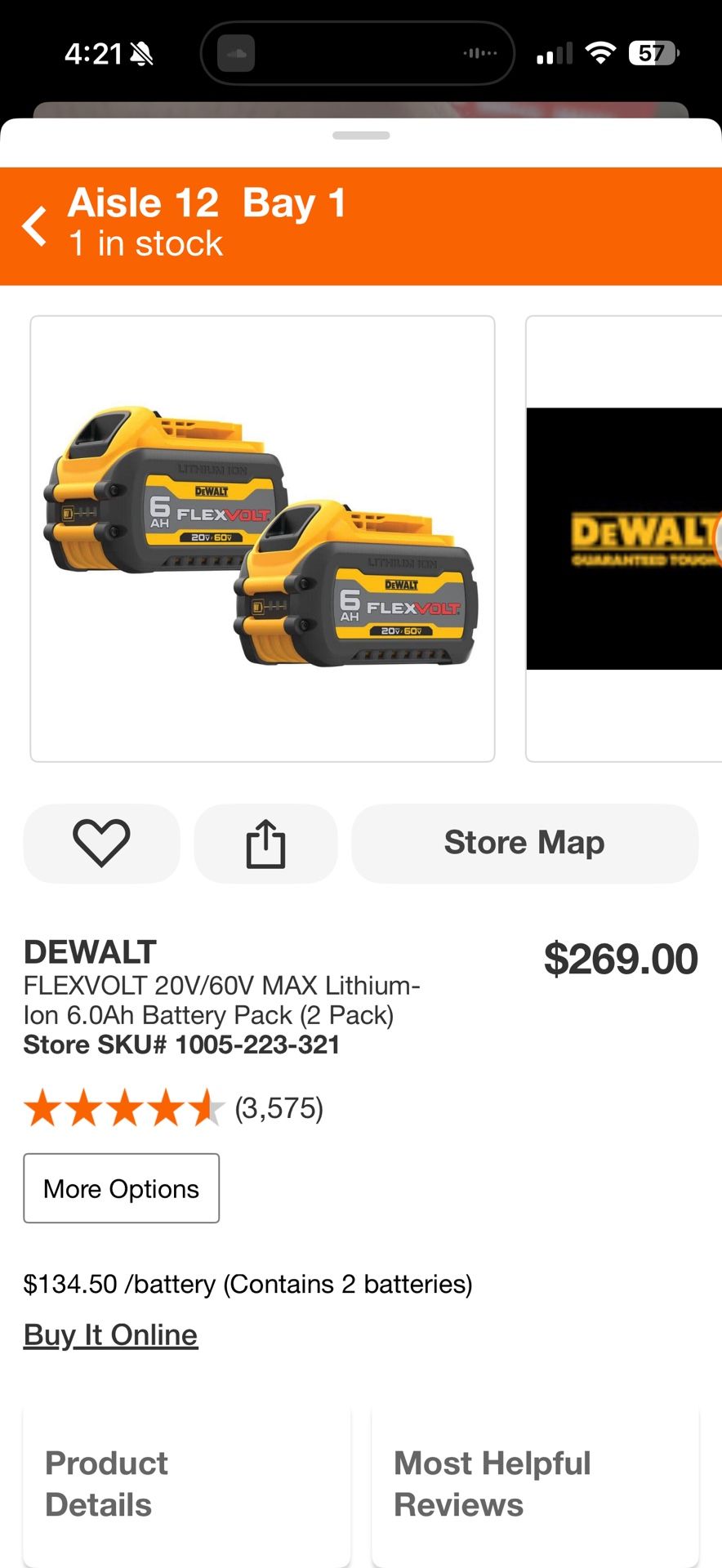 Dewalt Flexvolt Batteries 🔋 