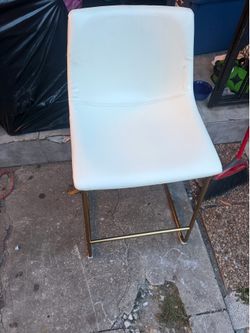 One white chair