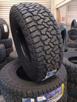 New Set of tires 285 70 17 LION SPORT XT