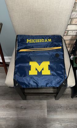 Michigan Wolverines Draw String Backpack