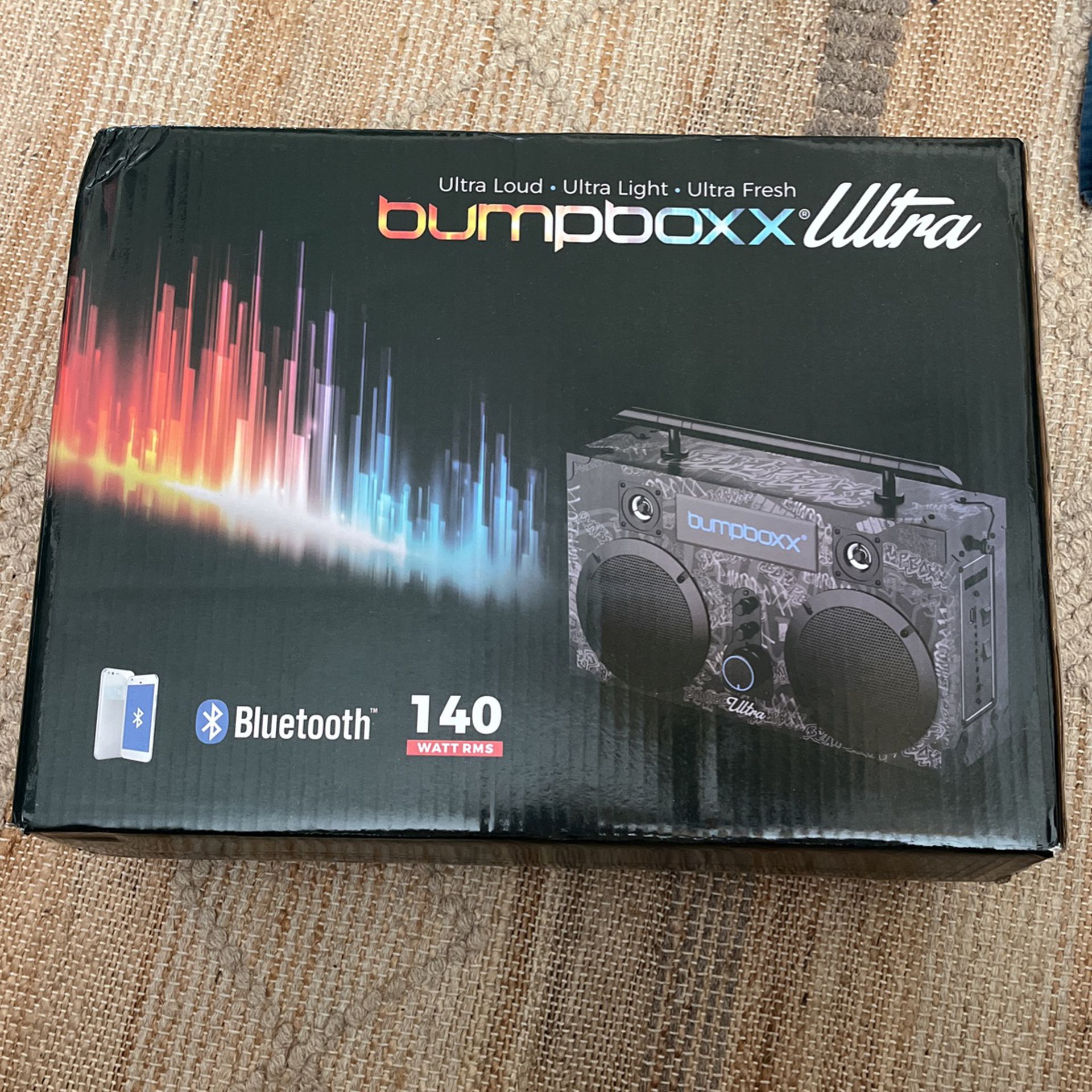 Bumpboxx Ultra Bluetooth Boombox 
