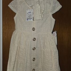 NWT 3T Little Lass Eyelet Dress 