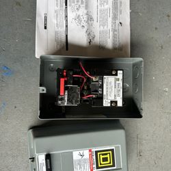 Square D Electric Motor Starter 