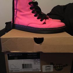Women’s Pink Dr. Martens Boots