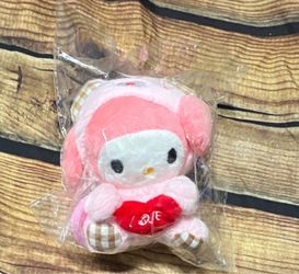 Sanrio Hello Kitty , My Melody & Cinnamoroll Plush Keychain Phone Lanyard Strap