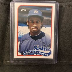 1989 Tops Deion Sanders 