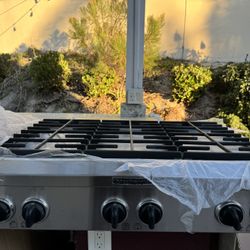 6 Burner Cooktop - Kitchen Aid