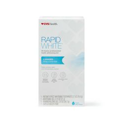 CVS Health Rapid White  Tooth Whitening Kit-Instant Effect Whitening Toothpaste,Whitening Gel,Remineralizing Gel,Fresh Mint,Duplex Mouth Tray, FOR $25