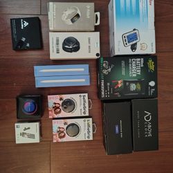 Stylus Pen, Fitbit, Battery Charger, Digital Clock, ($20-$75)