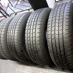 Set of 4 matching tires Primewell valera H/T size 21570R16