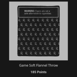 Game Soft Flannel Throw