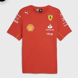 Scuderia Ferrari F1 Mens Team Tee red 2024