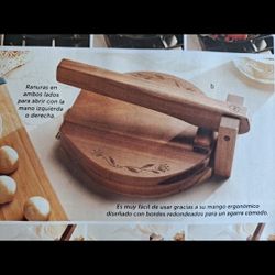 PRENSA DE MADERA PARA TORTILLAS PRINCESS HOUSE 🌷 🌻 🌷 🌻 