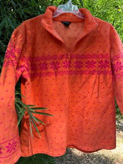 Xl Orange sweater