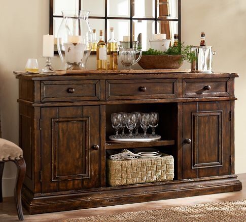 Pottery Barn Cortona Buffet - Alfresco- Like New