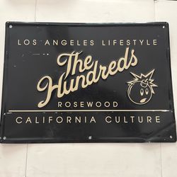 The Hundreds Sign