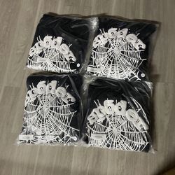 Sp5der hoodie black