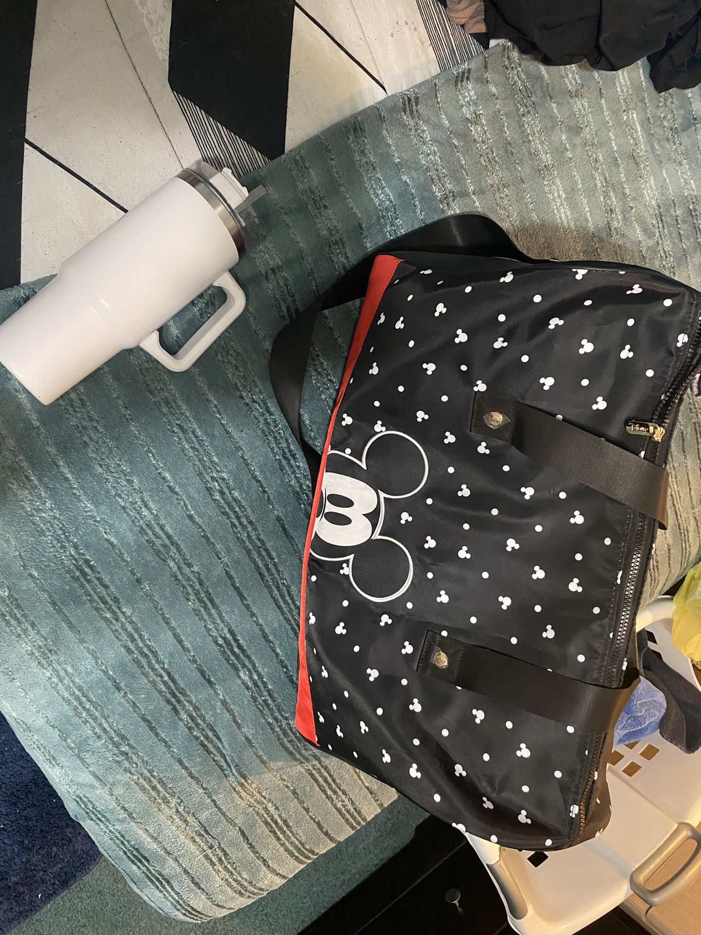 Minnie Mouse Duffel Bag & Stanley Cup