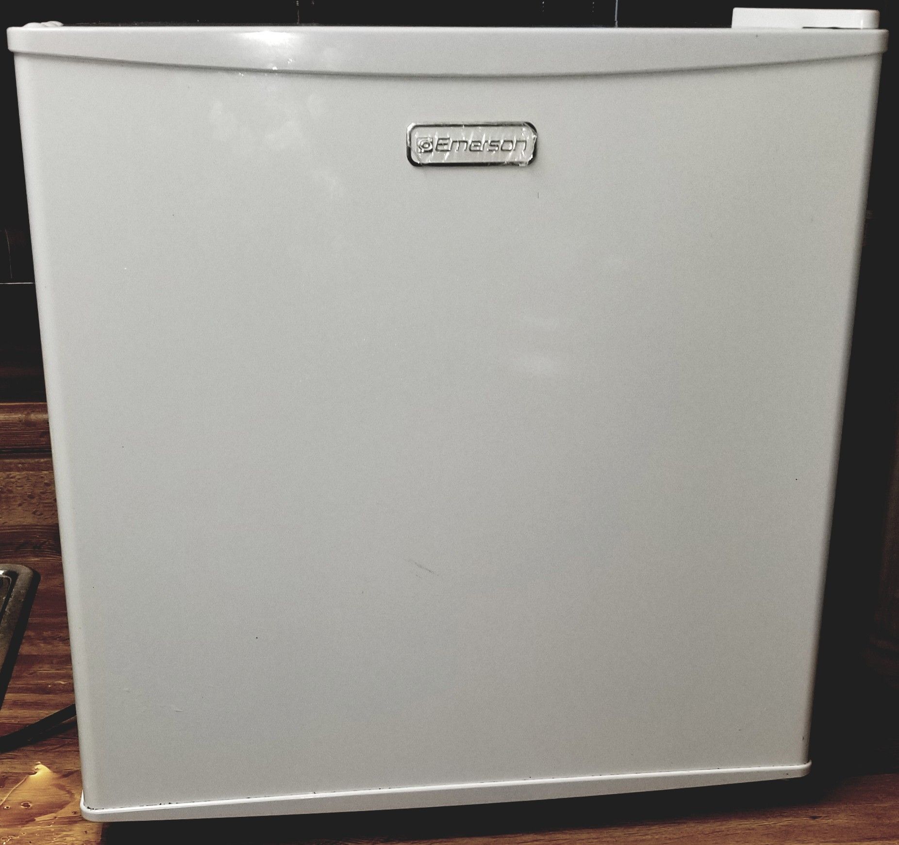 Emerson Mini-fridge Approx. 3 weeks old