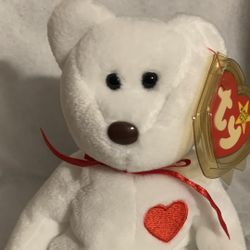 Ty Valentino Beanie Babie With Tag/tash