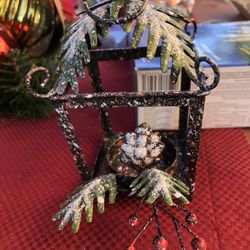 Christmas candle holder beautiful decor