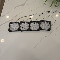 DeepCool Used 4-Pack Non-ARGB fans