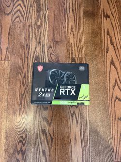 MSI GeForce RTX 3050 8gb Ventus 2X XS OC GPU *used*