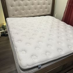 King Bed Frame and Mattress