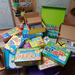 Assorted Preschool Board And Educational Games