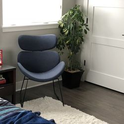 Comfy Modern Blue Chair