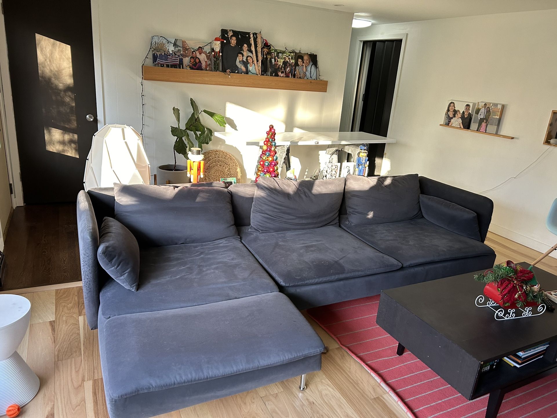 Sofa Sectional Grey 