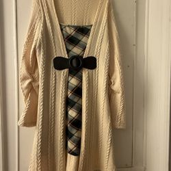 1piece Sweater Dress Size Xlg 