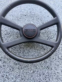 GMC steering wheel