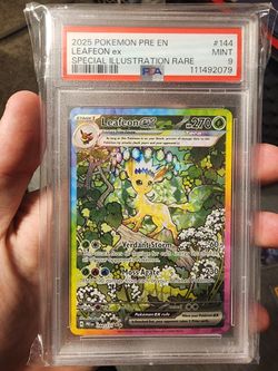 Leafeon Ex Prismatic Evolutions