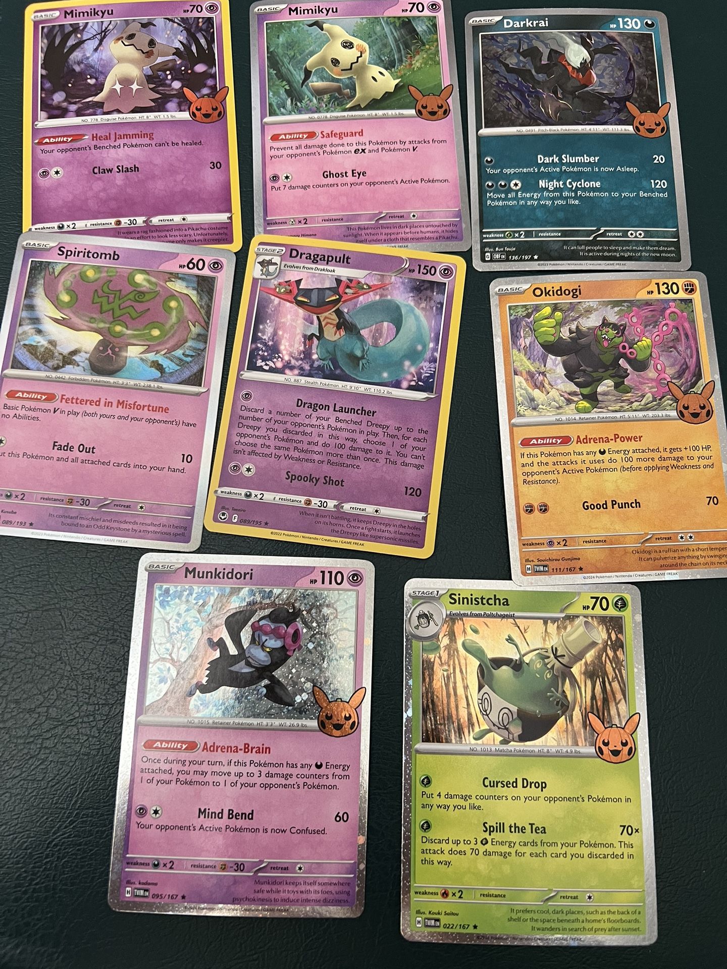 Pokemon Rare holo Set (1)