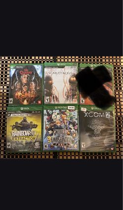 5 Xbox One Games New Sealed