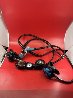 Cressi Italy Gauge Consoles 5000 PSI Computer Compass & sherwood Scuba Dive