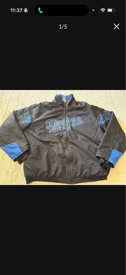 Rare vintage Los Angeles dodgers majestic thermal jacket size XL in men’s, not Ohtani, betts, kershaw, Yamamoto, judge, trout