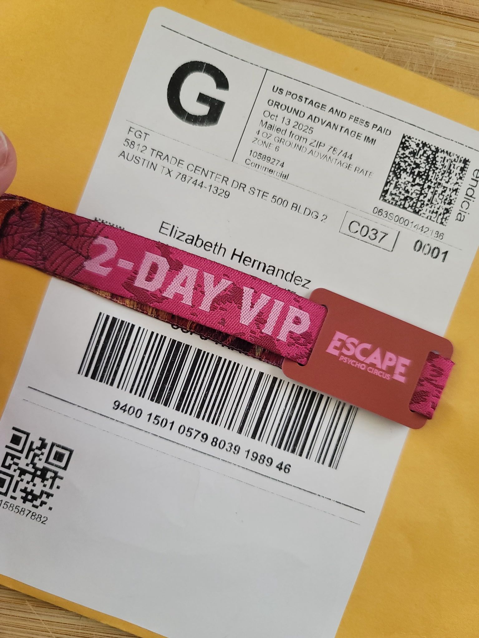 Escape 2 Day VIP Pass