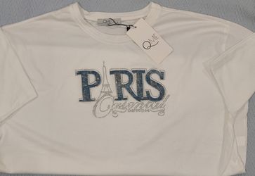 Paris Studded TShirt (Size L)
