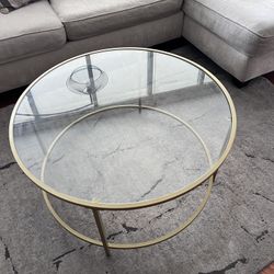 Glass Round Table