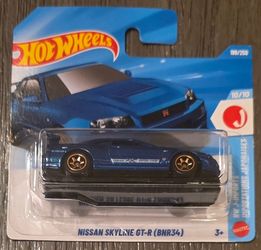 Hot Wheels 2026 K case Skyline GT-R rare short card in protector