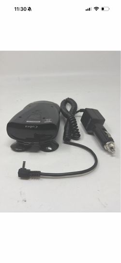 Cobra XRS 9900 Radar Detector with Car Lighter Power Cable Charger