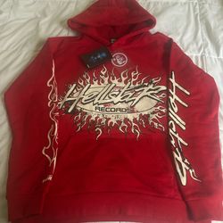 red hell hoodie size large